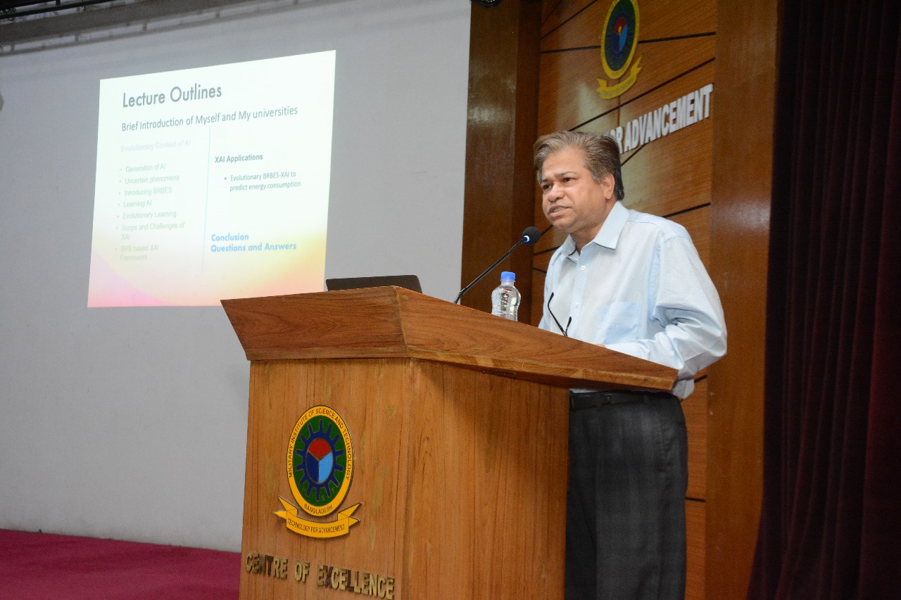 Technical Talk Session on “Evolution of AI” by Professor Dr. Mohammad Shahadat Hossain